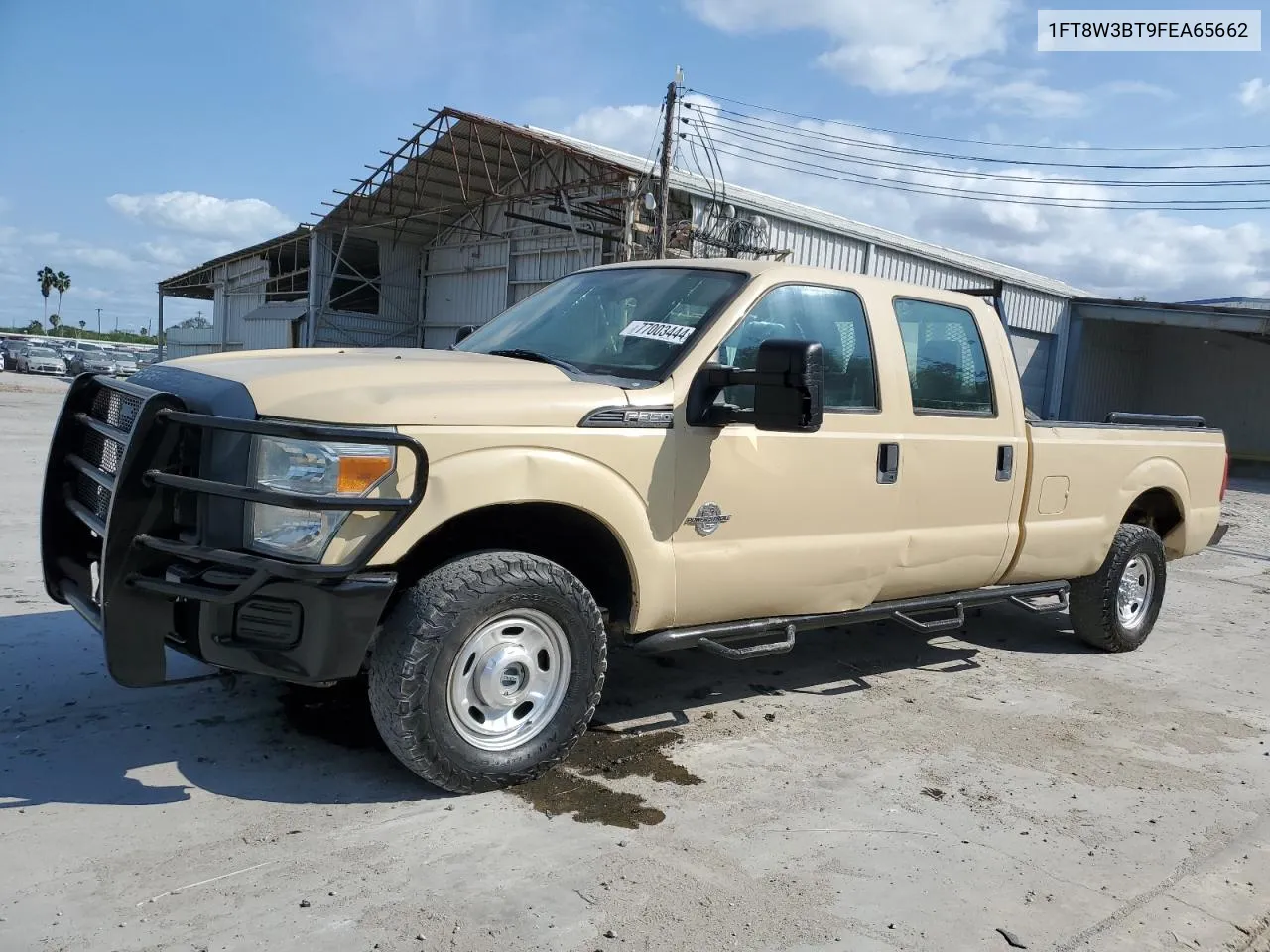 2015 Ford F350 Super Duty VIN: 1FT8W3BT9FEA65662 Lot: 77003444