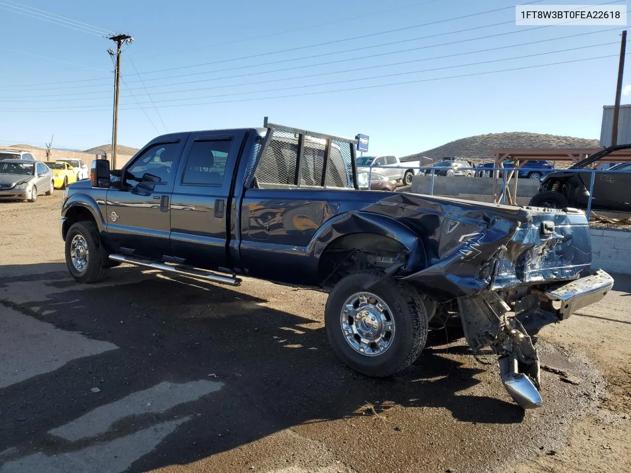 2015 Ford F350 Super Duty VIN: 1FT8W3BT0FEA22618 Lot: 77249144