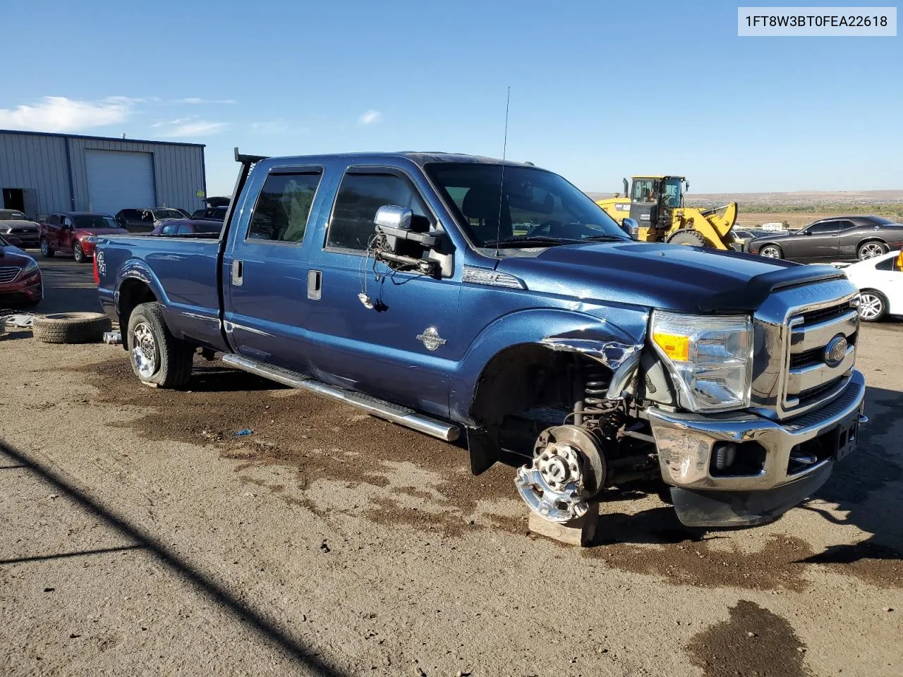 2015 Ford F350 Super Duty VIN: 1FT8W3BT0FEA22618 Lot: 77249144