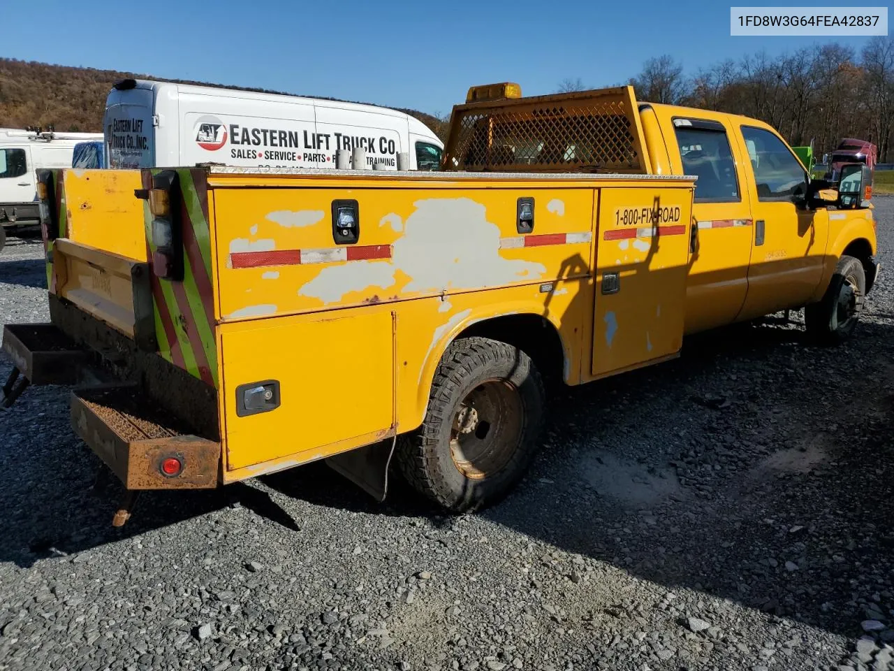 2015 Ford F350 Super Duty VIN: 1FD8W3G64FEA42837 Lot: 77282804