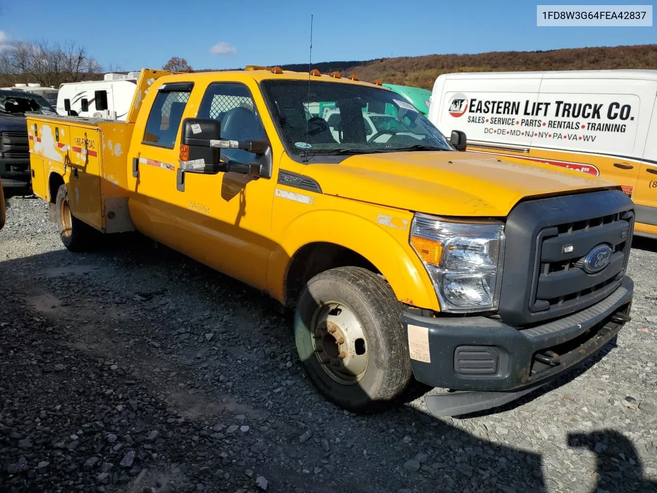 2015 Ford F350 Super Duty VIN: 1FD8W3G64FEA42837 Lot: 77282804