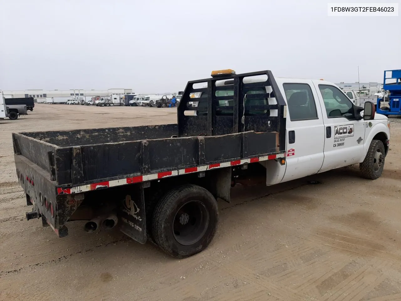 2015 Ford F350 Super Duty VIN: 1FD8W3GT2FEB46023 Lot: 78291194