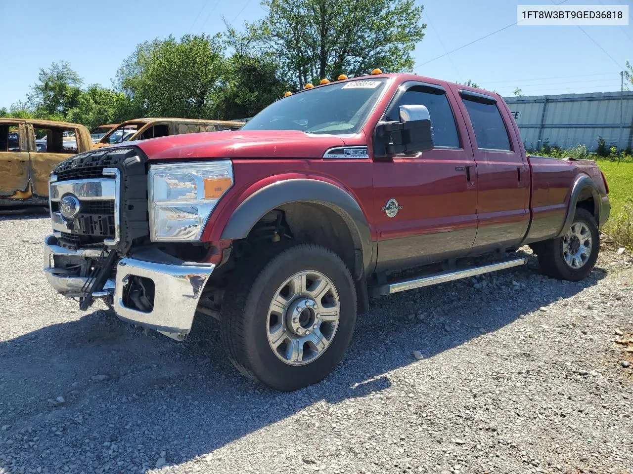 2016 Ford F350 Super Duty VIN: 1FT8W3BT9GED36818 Lot: 57860514