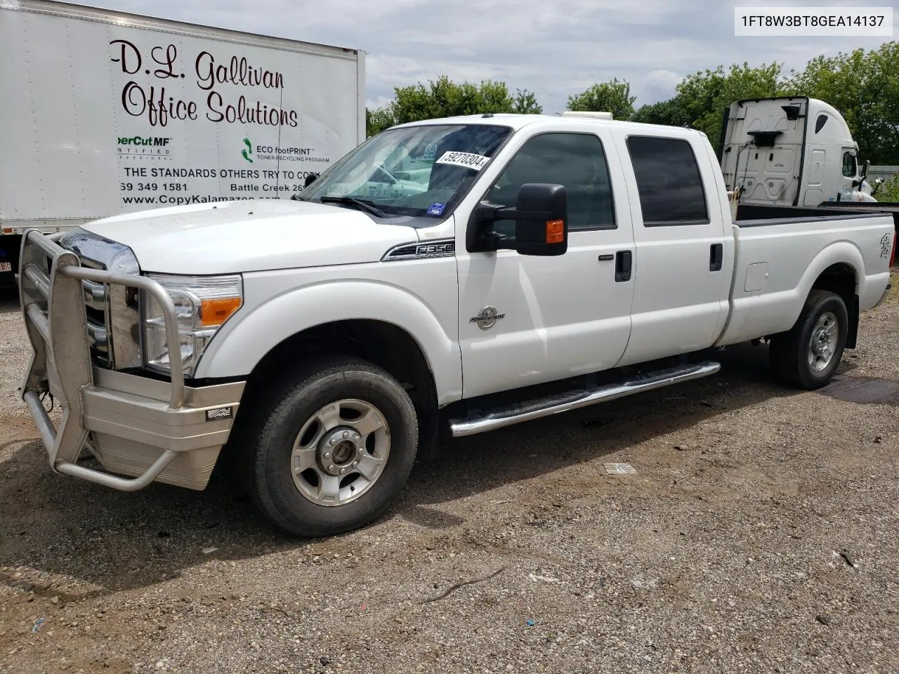 2016 Ford F350 Super Duty VIN: 1FT8W3BT8GEA14137 Lot: 59270304