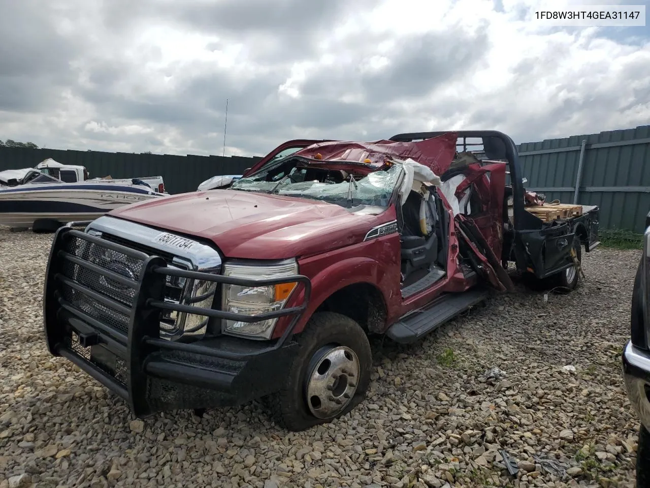 2016 Ford F350 Super Duty VIN: 1FD8W3HT4GEA31147 Lot: 65017734