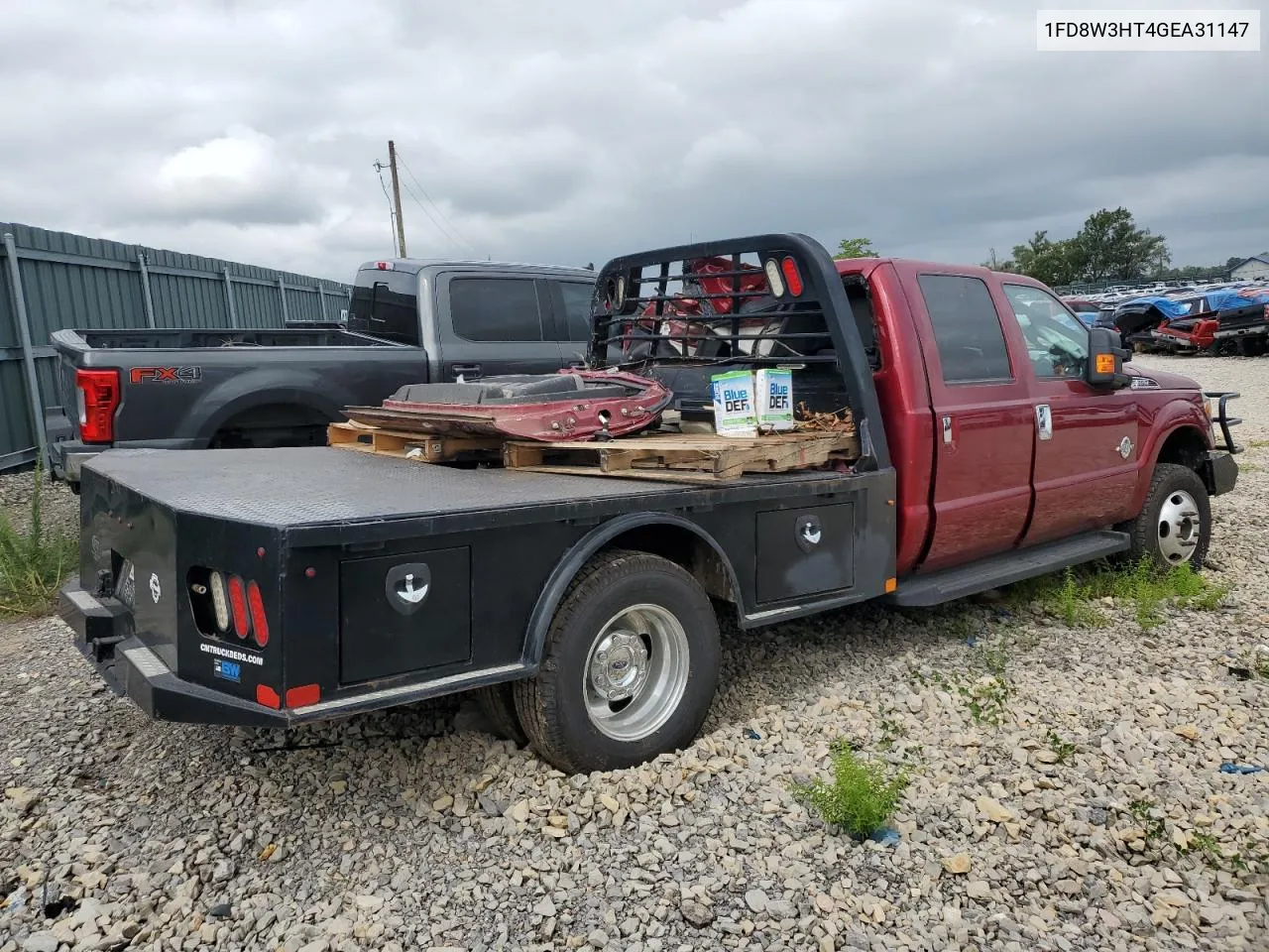 2016 Ford F350 Super Duty VIN: 1FD8W3HT4GEA31147 Lot: 65017734