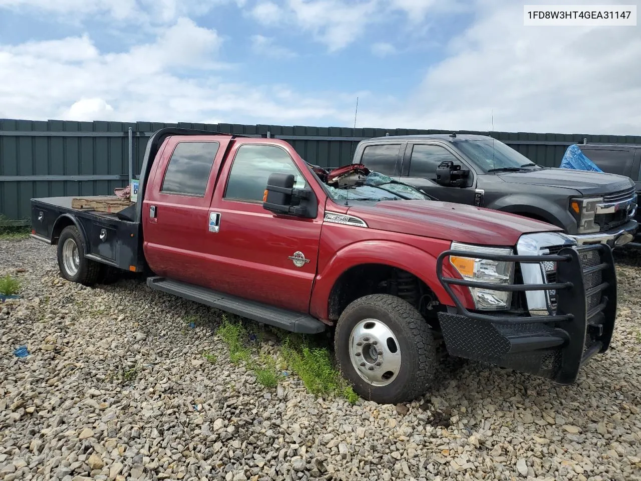 2016 Ford F350 Super Duty VIN: 1FD8W3HT4GEA31147 Lot: 65017734