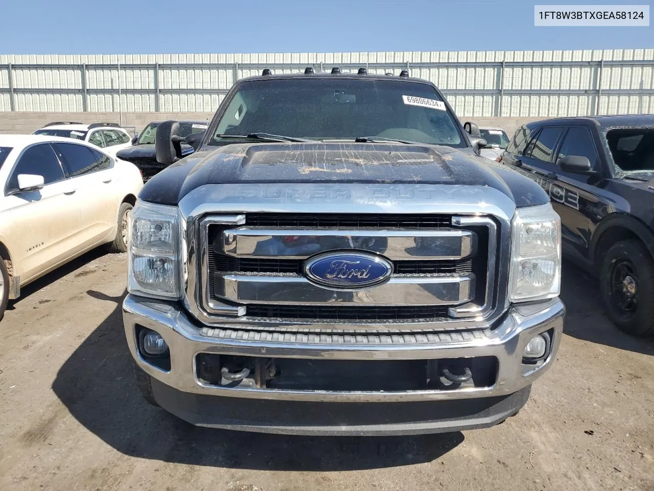 2016 Ford F350 Super Duty VIN: 1FT8W3BTXGEA58124 Lot: 69806634