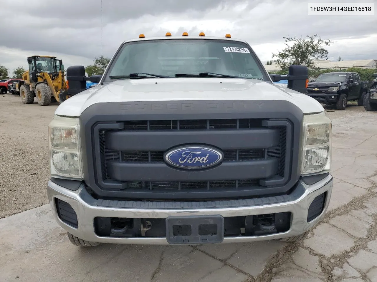 2016 Ford F350 Super Duty VIN: 1FD8W3HT4GED16818 Lot: 72420894