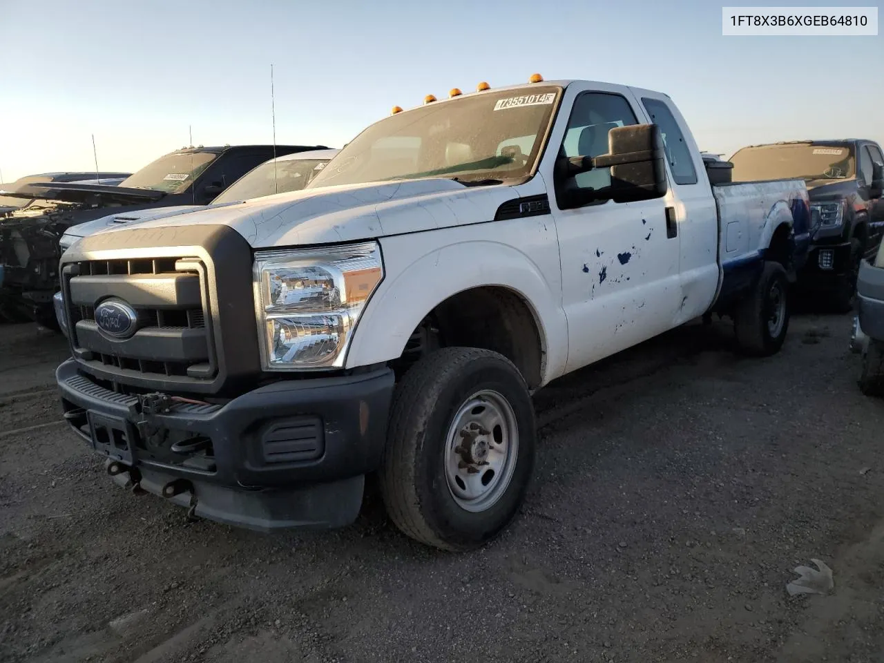 2016 Ford F350 Super Duty VIN: 1FT8X3B6XGEB64810 Lot: 73551014