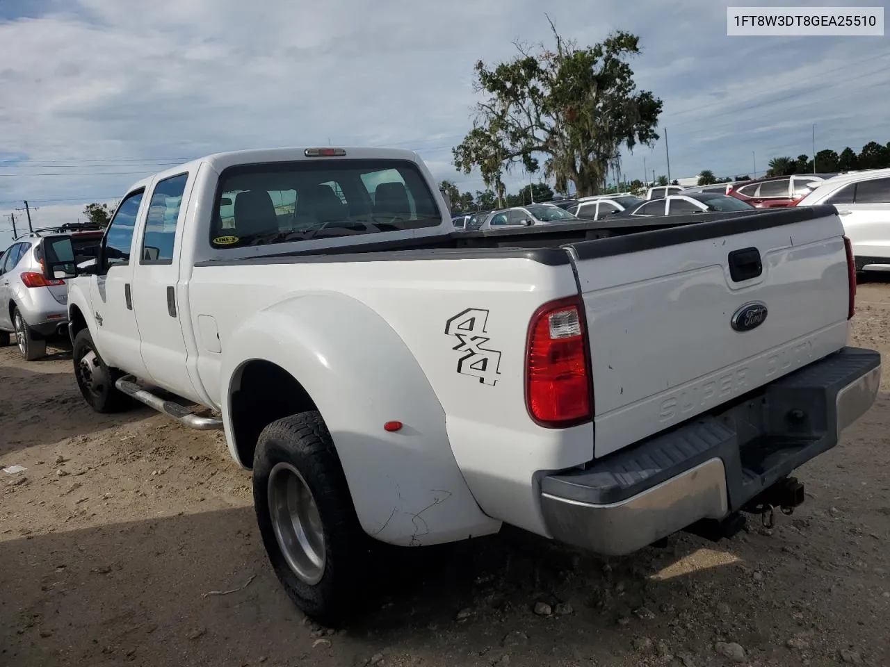 2016 Ford F350 Super Duty VIN: 1FT8W3DT8GEA25510 Lot: 73738664