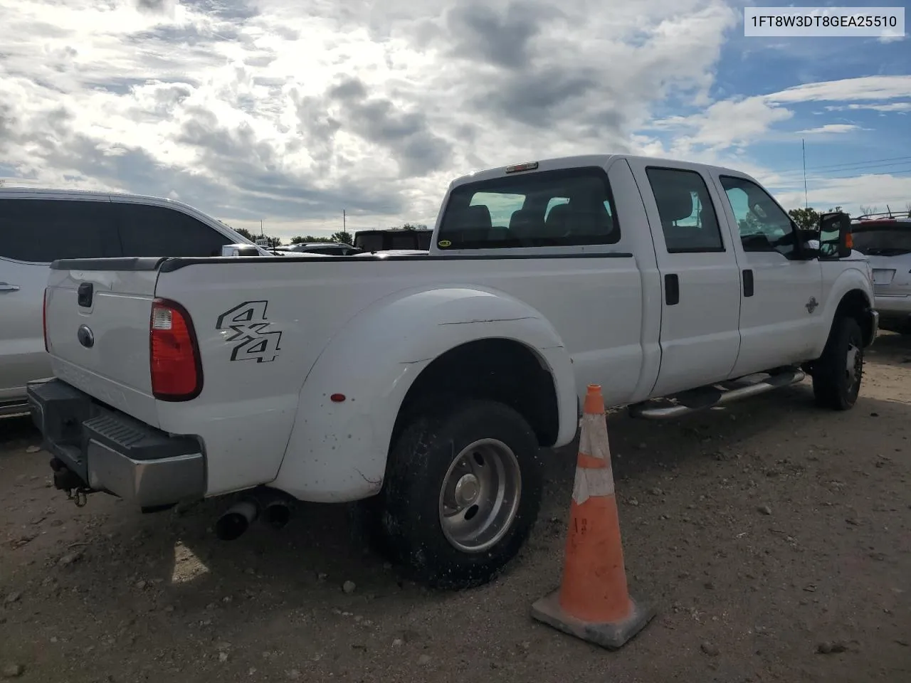 2016 Ford F350 Super Duty VIN: 1FT8W3DT8GEA25510 Lot: 73738664