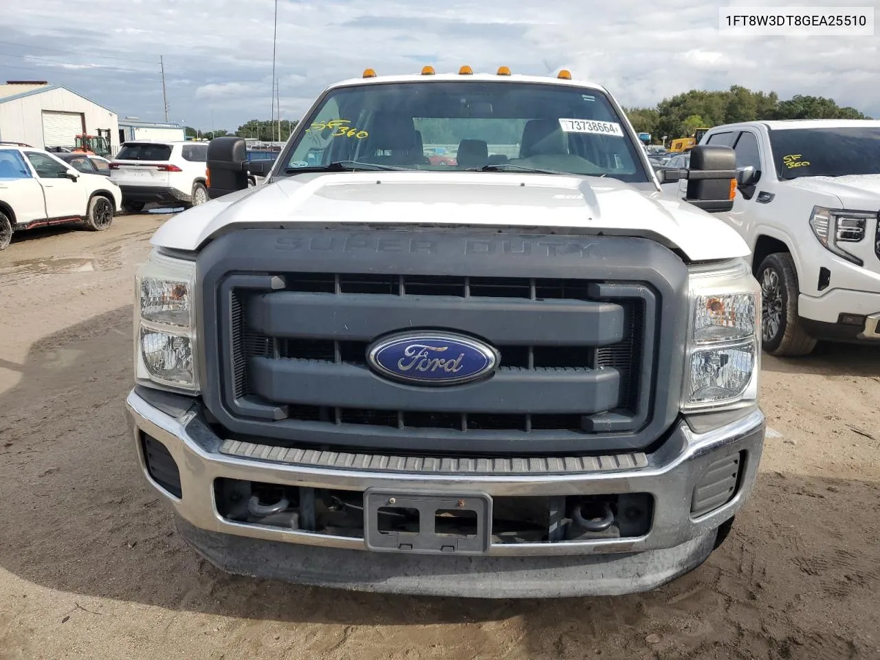 2016 Ford F350 Super Duty VIN: 1FT8W3DT8GEA25510 Lot: 73738664