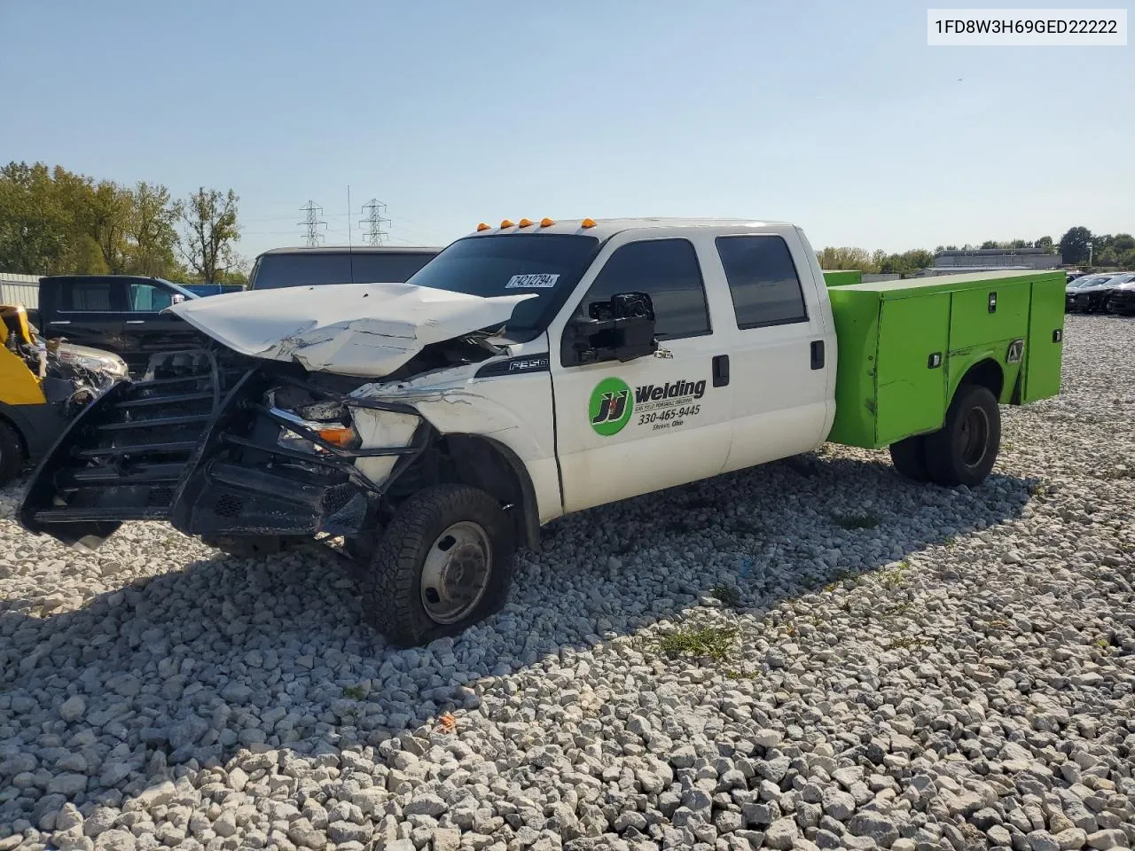 2016 Ford F350 Super Duty VIN: 1FD8W3H69GED22222 Lot: 74212794