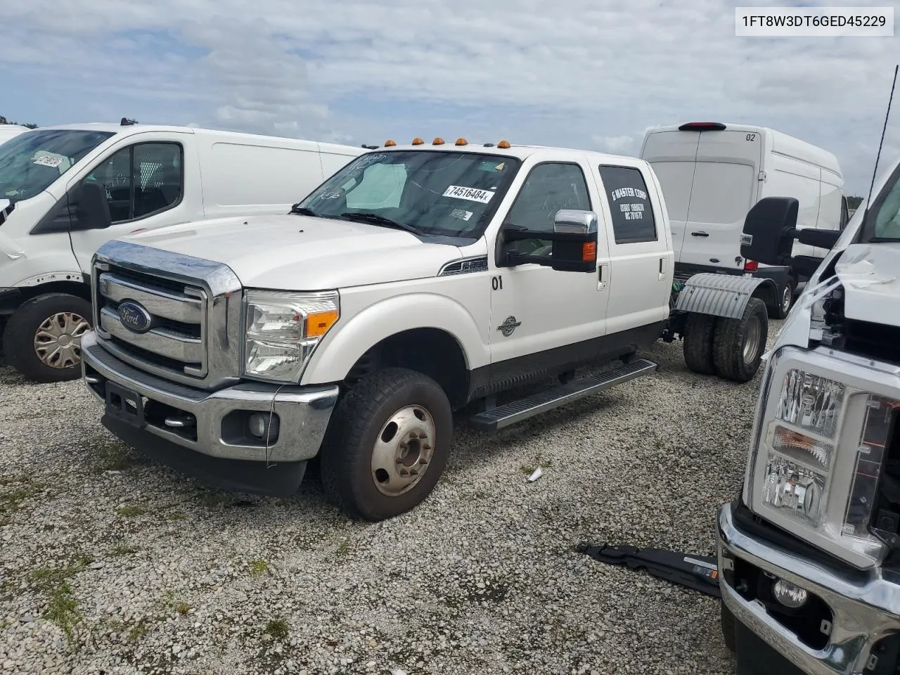 2016 Ford F350 Super Duty VIN: 1FT8W3DT6GED45229 Lot: 74516484