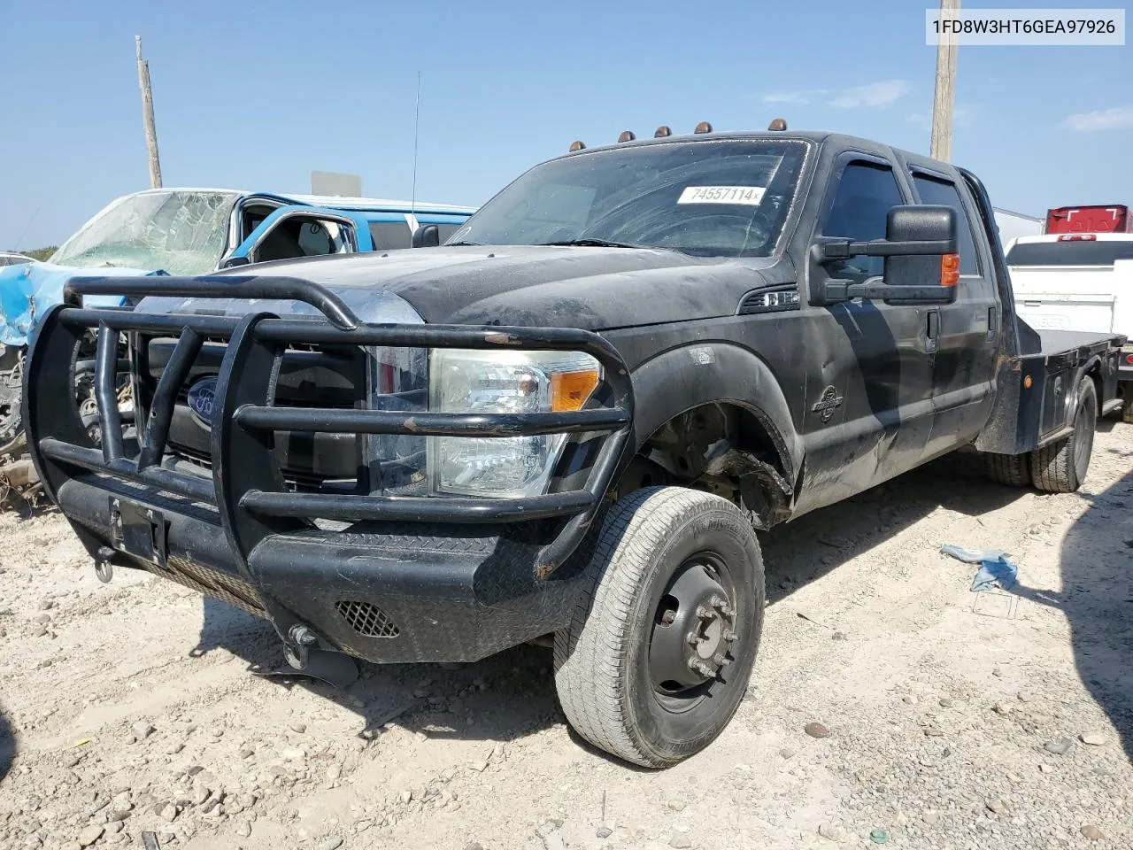 2016 Ford F350 Super Duty VIN: 1FD8W3HT6GEA97926 Lot: 74557114