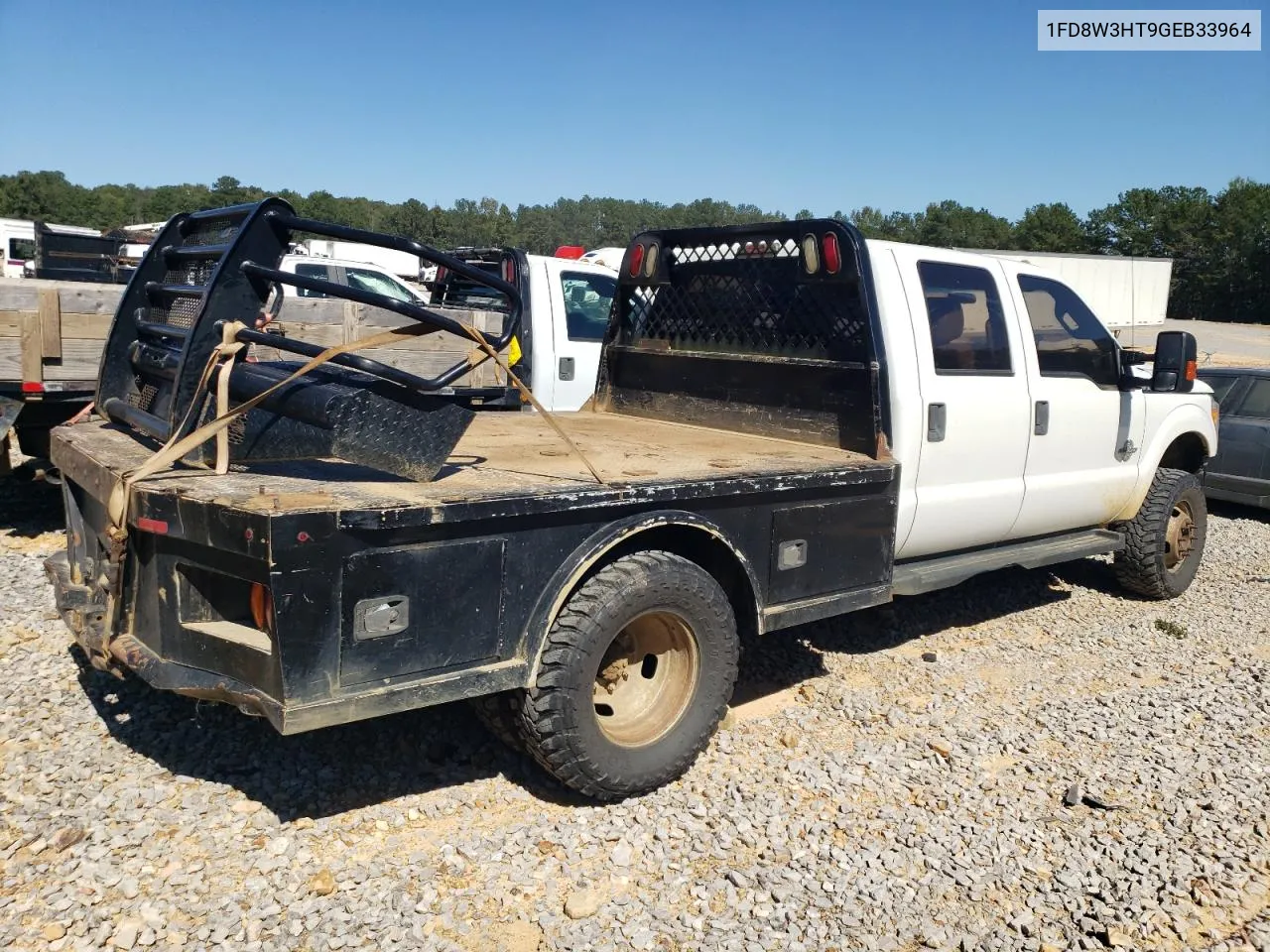 2016 Ford F350 Super Duty VIN: 1FD8W3HT9GEB33964 Lot: 74580364