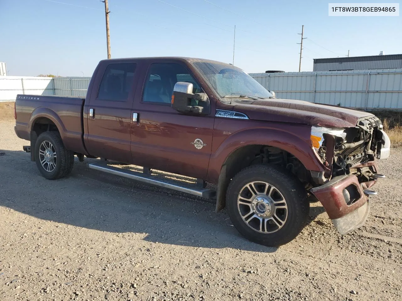 2016 Ford F350 Super Duty VIN: 1FT8W3BT8GEB94865 Lot: 74667244