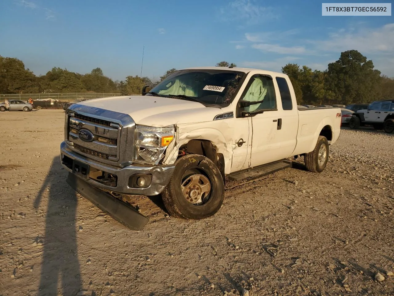 2016 Ford F350 Super Duty VIN: 1FT8X3BT7GEC56592 Lot: 74690954