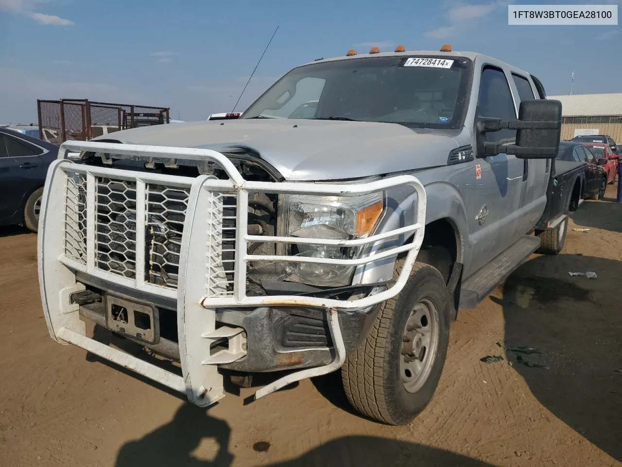 2016 Ford F350 Super Duty VIN: 1FT8W3BT0GEA28100 Lot: 74728414