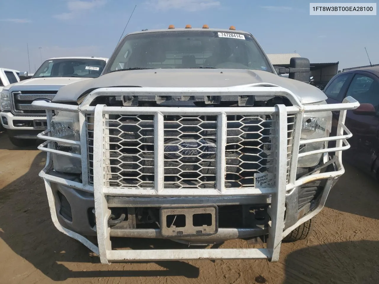 2016 Ford F350 Super Duty VIN: 1FT8W3BT0GEA28100 Lot: 74728414