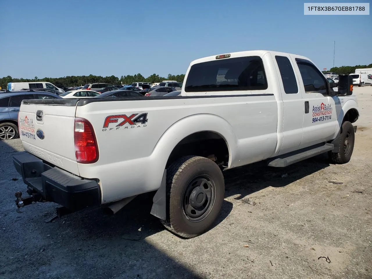 2016 Ford F350 Super Duty VIN: 1FT8X3B67GEB81788 Lot: 75983104