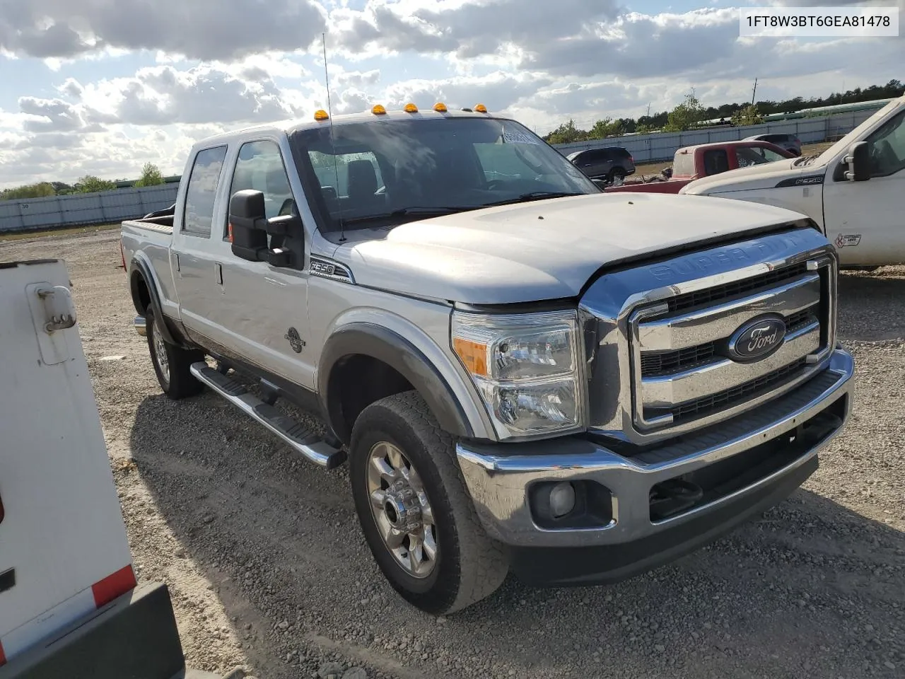 2016 Ford F350 Super Duty VIN: 1FT8W3BT6GEA81478 Lot: 76638314