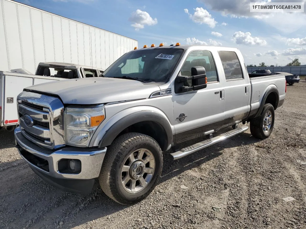 2016 Ford F350 Super Duty VIN: 1FT8W3BT6GEA81478 Lot: 76638314