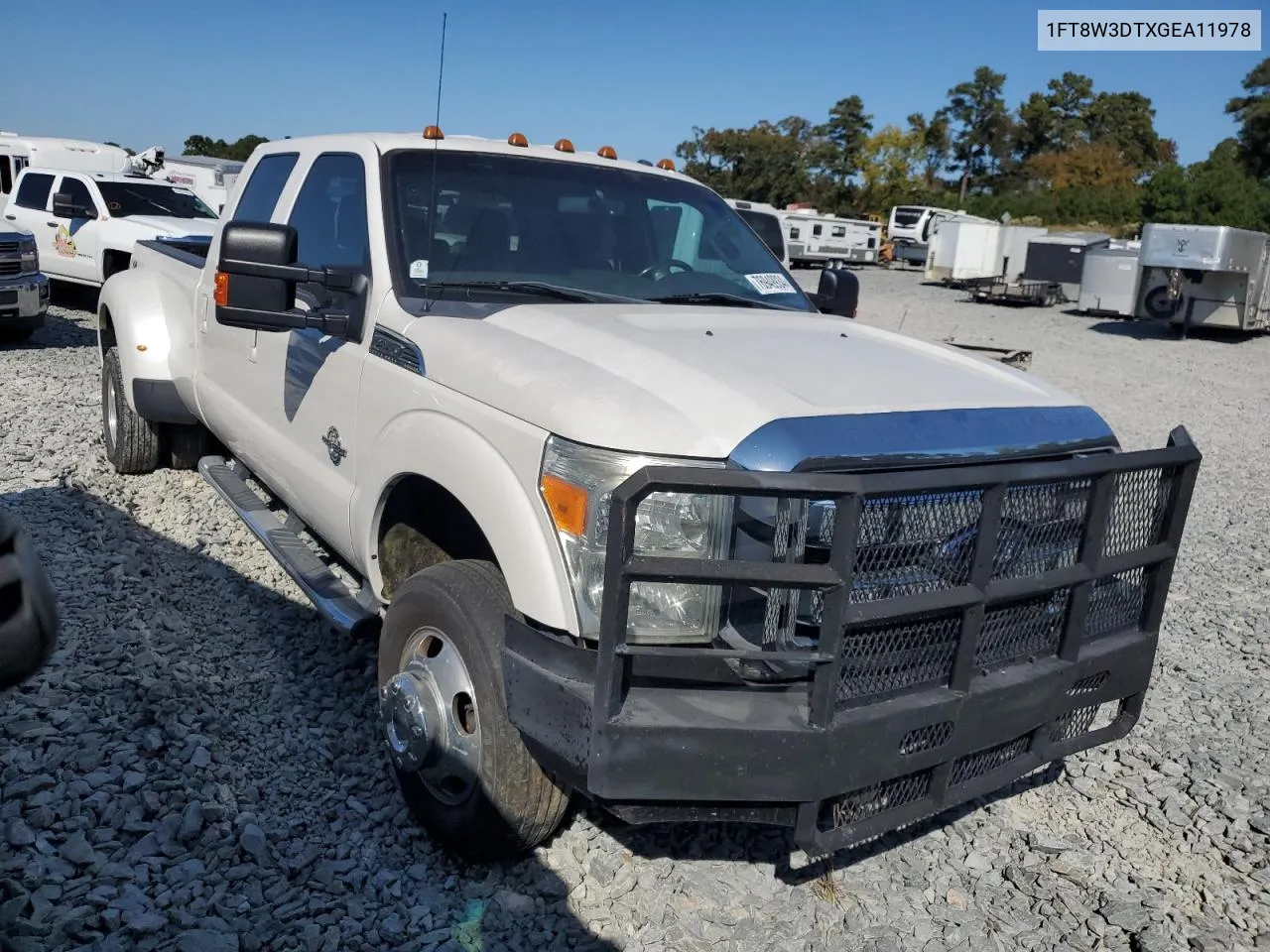 2016 Ford F350 Super Duty VIN: 1FT8W3DTXGEA11978 Lot: 76949934