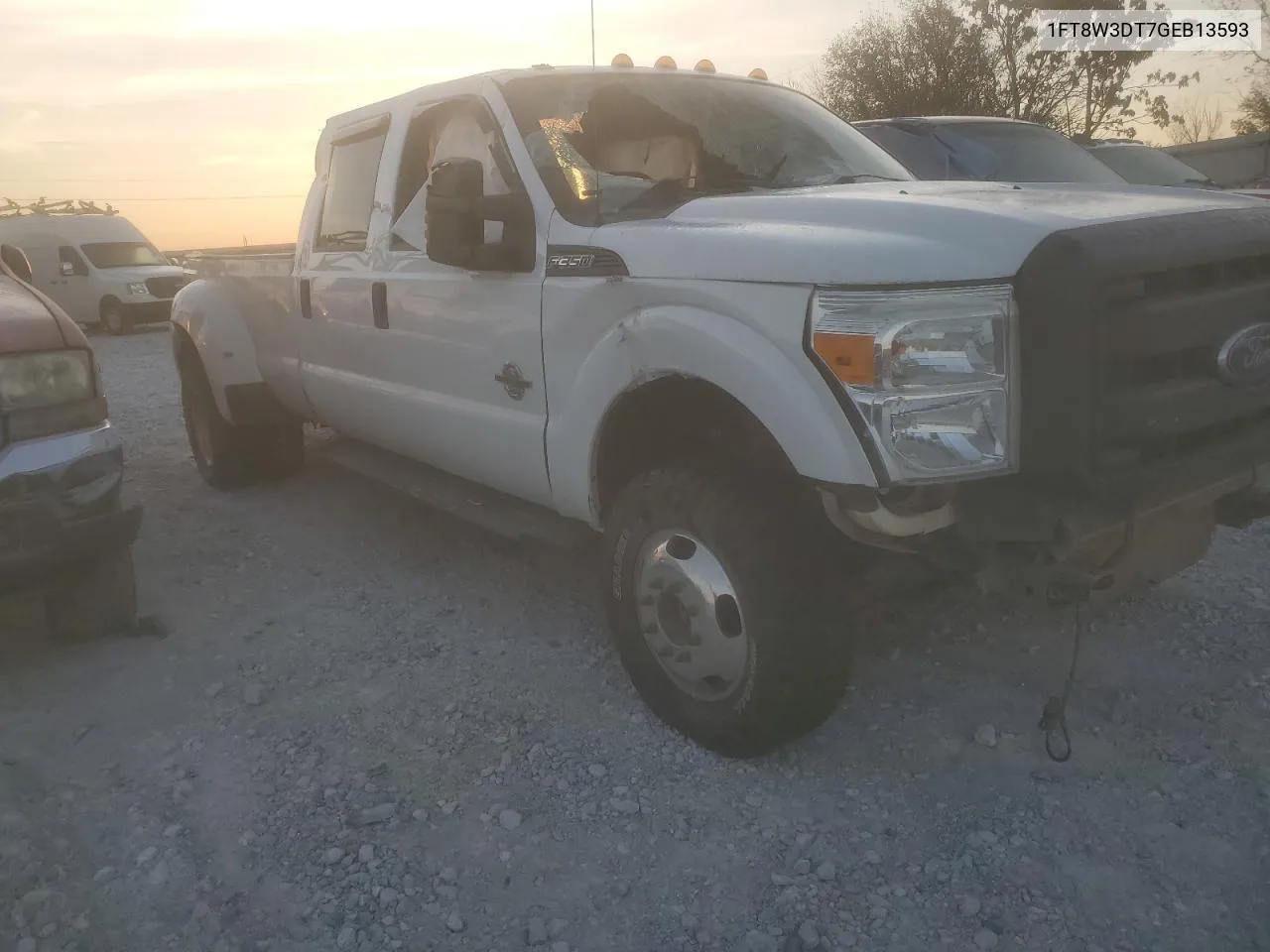 2016 Ford F350 Super Duty VIN: 1FT8W3DT7GEB13593 Lot: 77617304