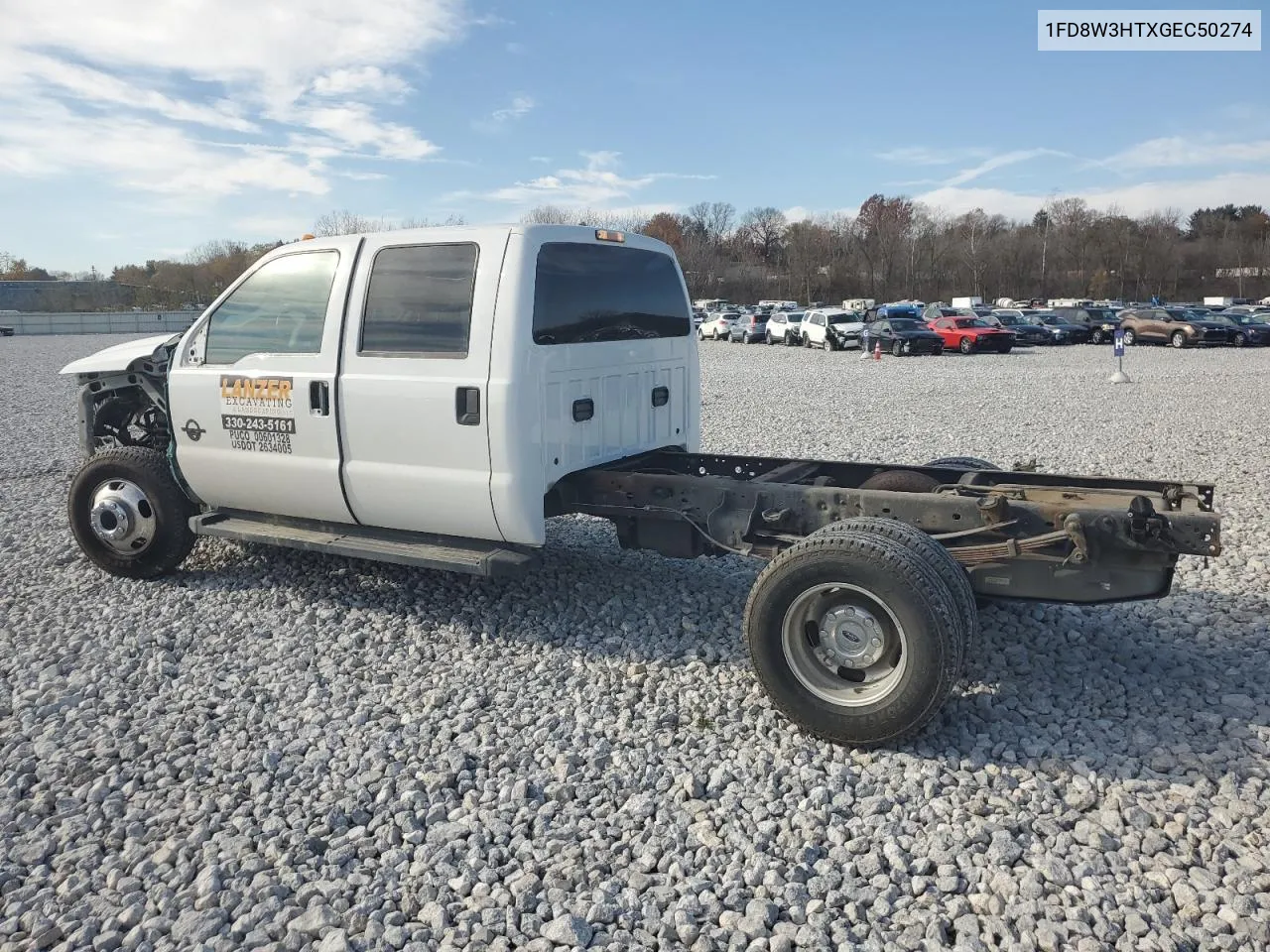 2016 Ford F350 Super Duty VIN: 1FD8W3HTXGEC50274 Lot: 78977984