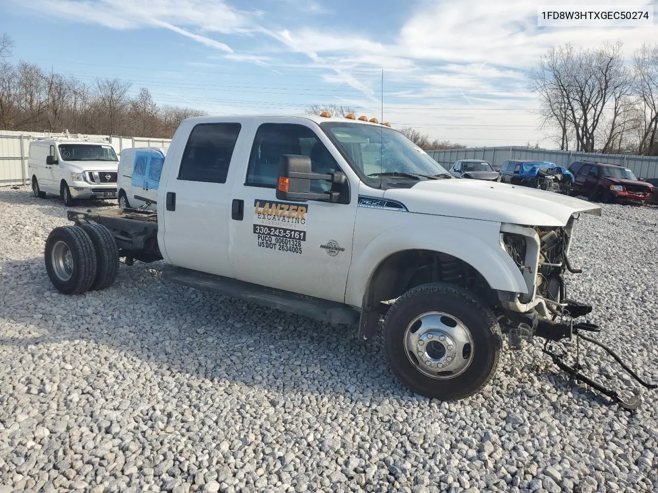 2016 Ford F350 Super Duty VIN: 1FD8W3HTXGEC50274 Lot: 78977984