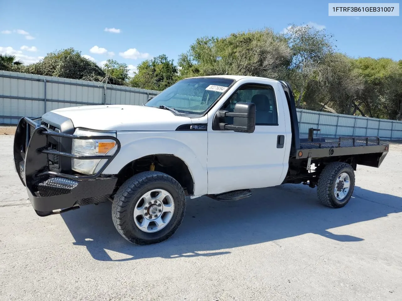 2016 Ford F350 Super Duty VIN: 1FTRF3B61GEB31007 Lot: 80276094