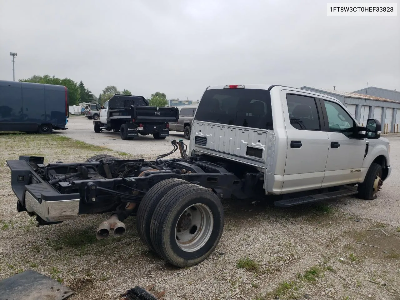 2017 Ford F350 Super Duty VIN: 1FT8W3CT0HEF33828 Lot: 58887764