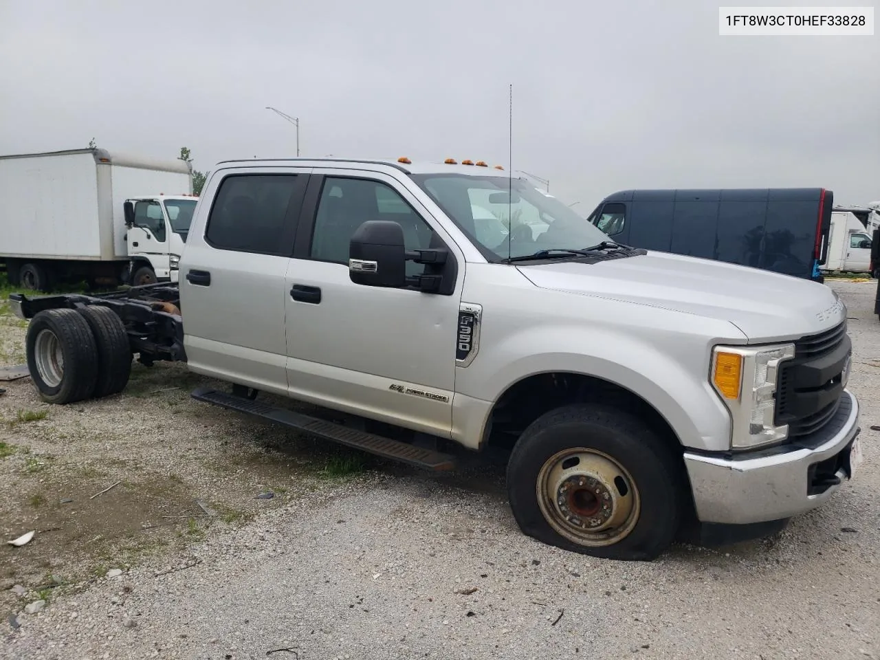 1FT8W3CT0HEF33828 2017 Ford F350 Super Duty