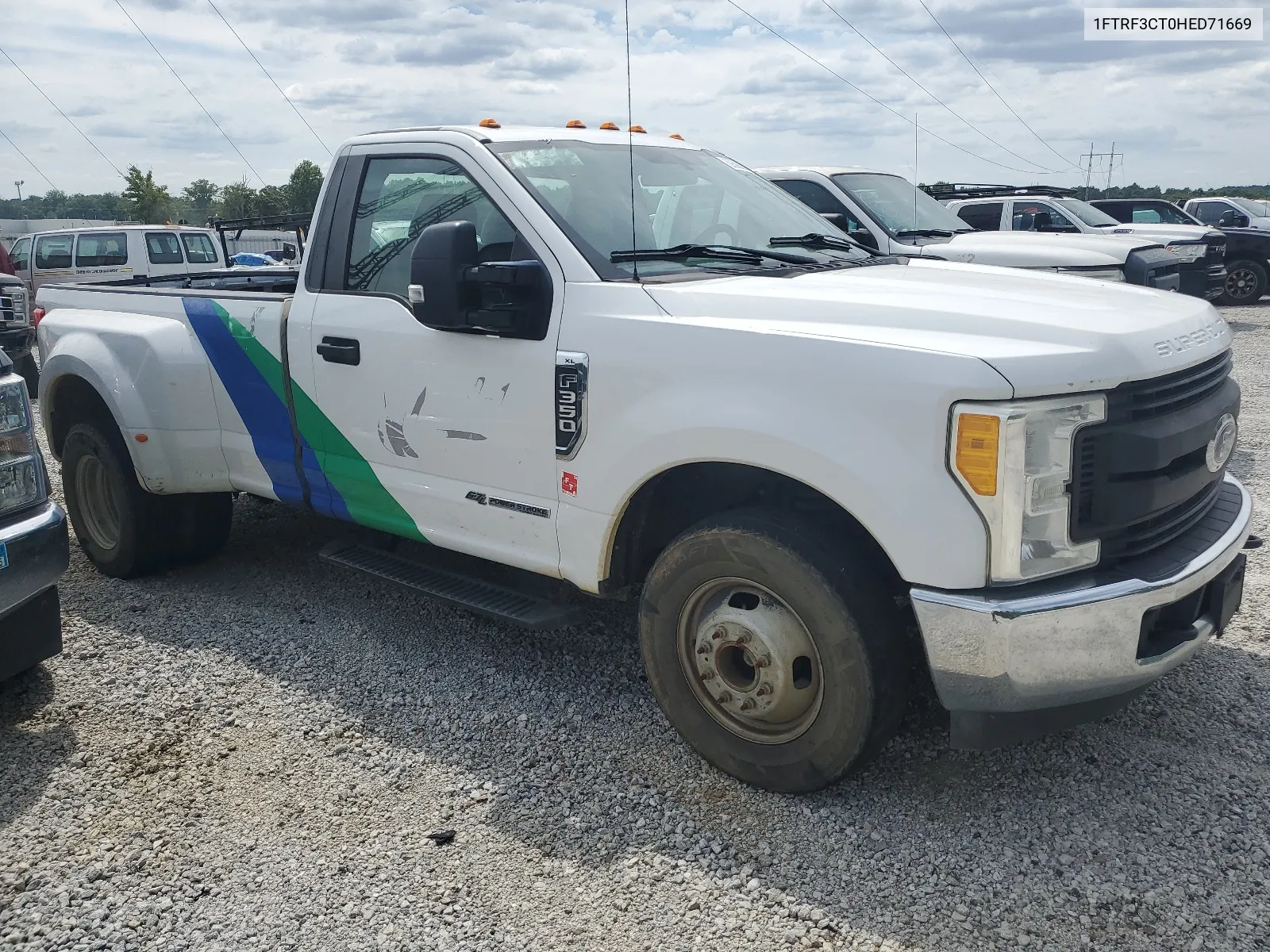 2017 Ford F350 Super Duty VIN: 1FTRF3CT0HED71669 Lot: 59596024