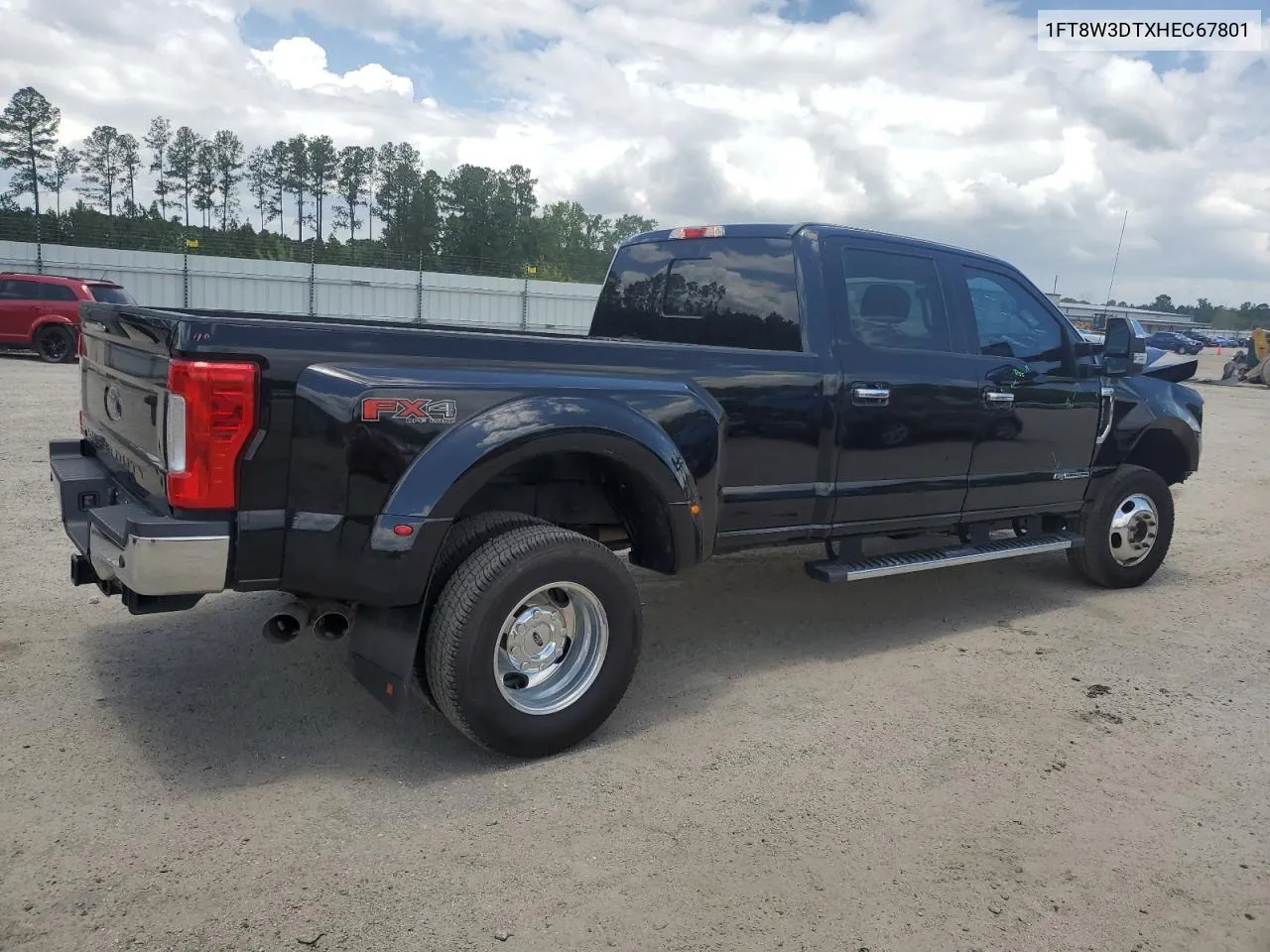 2017 Ford F350 Super Duty VIN: 1FT8W3DTXHEC67801 Lot: 59721474