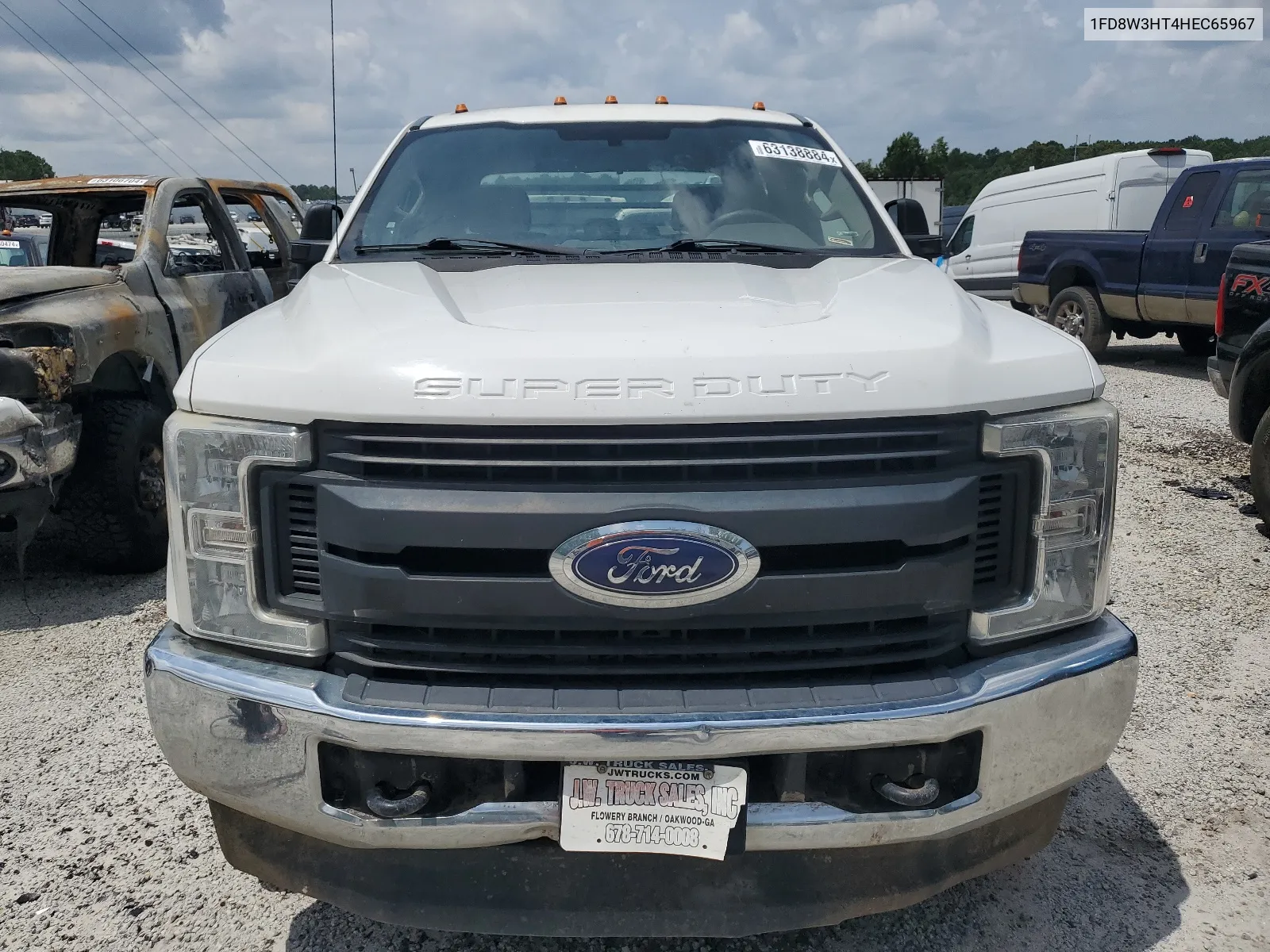 2017 Ford F350 Super Duty VIN: 1FD8W3HT4HEC65967 Lot: 63138884