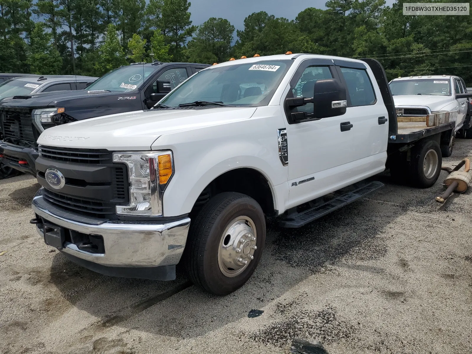 2017 Ford F350 Super Duty VIN: 1FD8W3GTXHED35120 Lot: 63646764