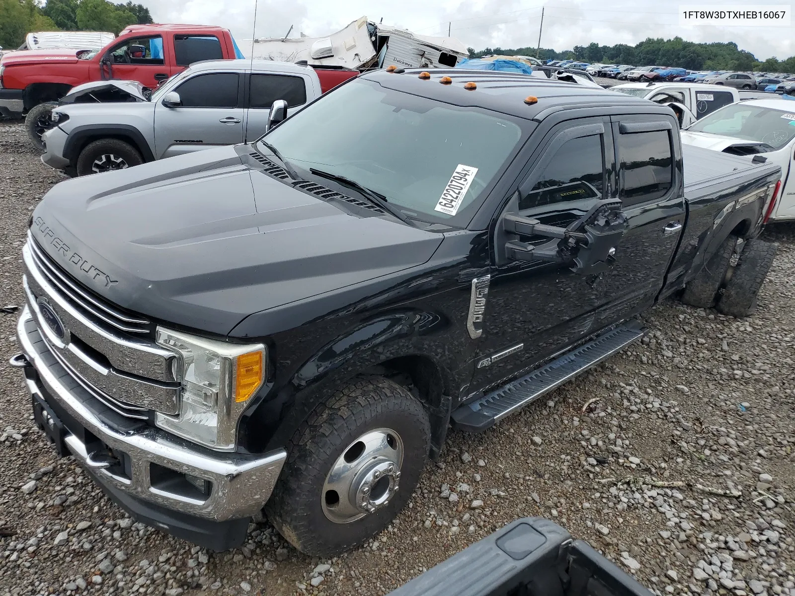 2017 Ford F350 Super Duty VIN: 1FT8W3DTXHEB16067 Lot: 64220794