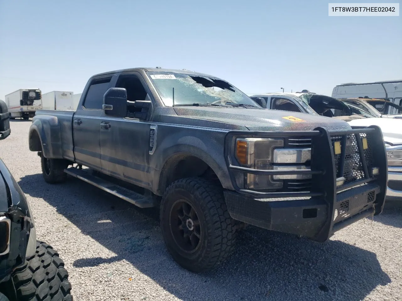 2017 Ford F350 Super Duty VIN: 1FT8W3BT7HEE02042 Lot: 64940154