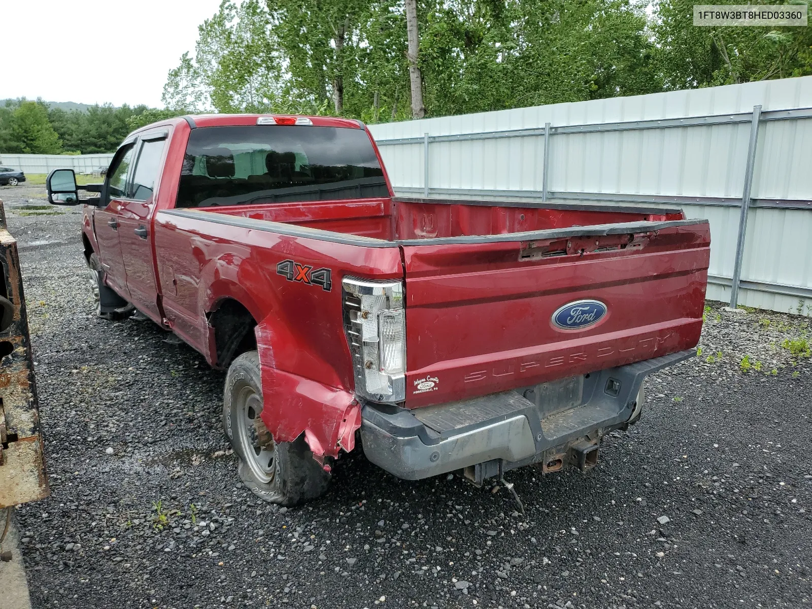 1FT8W3BT8HED03360 2017 Ford F350 Super Duty