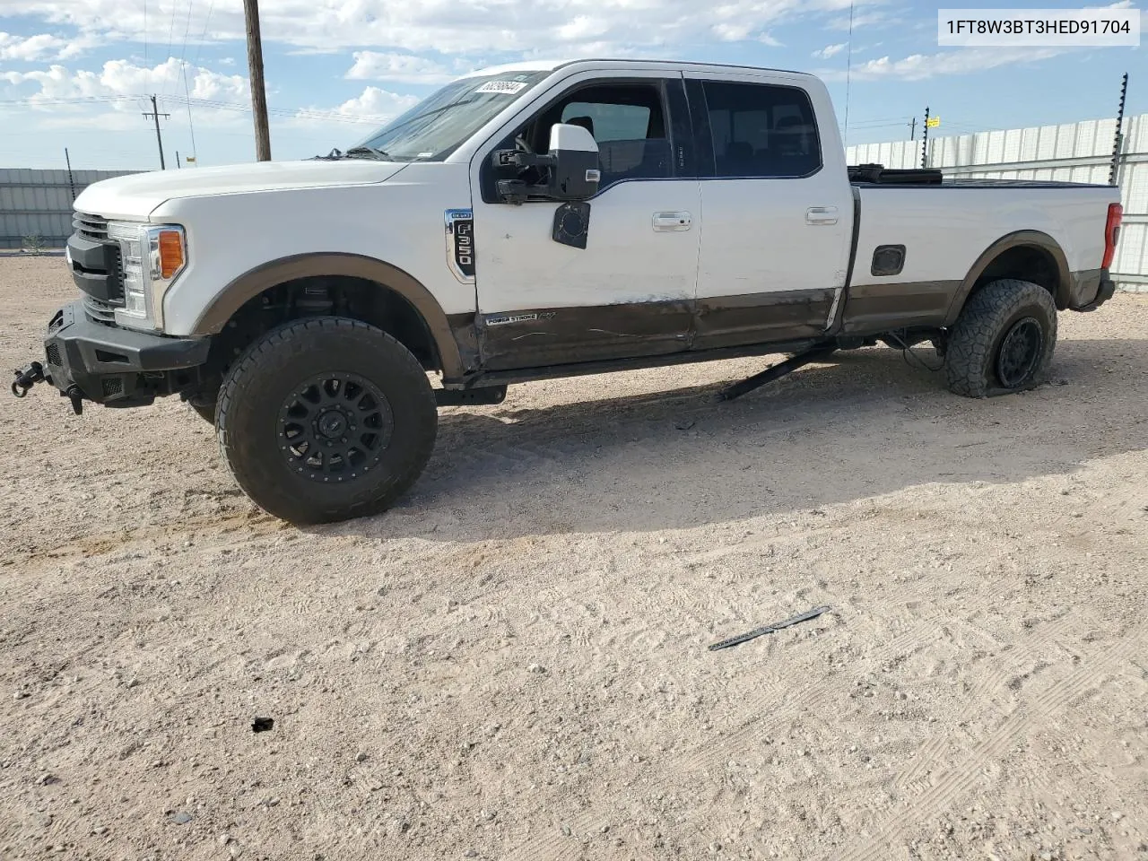 2017 Ford F350 Super Duty VIN: 1FT8W3BT3HED91704 Lot: 68298644