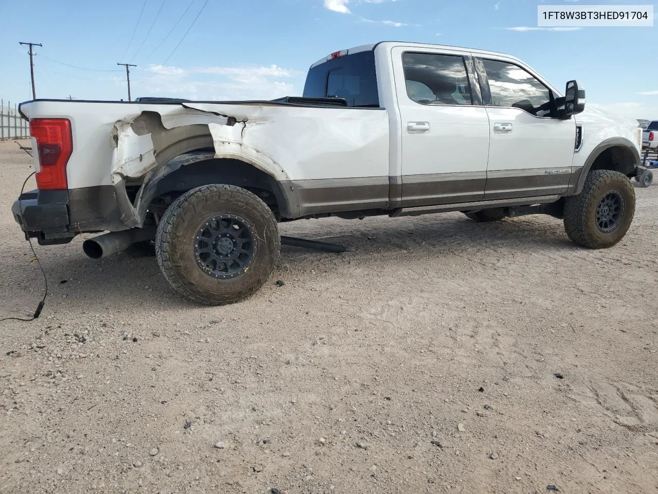 2017 Ford F350 Super Duty VIN: 1FT8W3BT3HED91704 Lot: 68298644