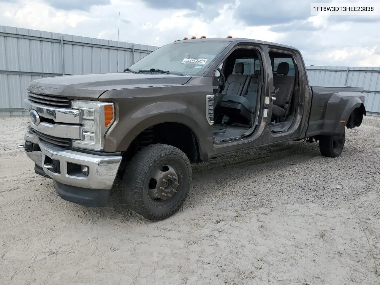 2017 Ford F350 Super Duty VIN: 1FT8W3DT3HEE23838 Lot: 68639704