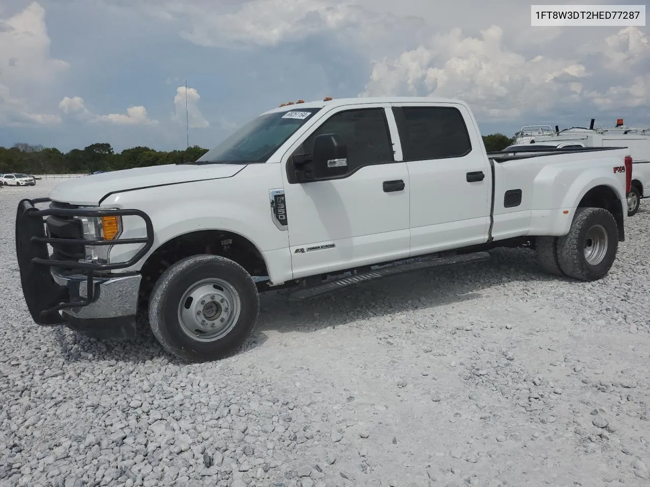 1FT8W3DT2HED77287 2017 Ford F350 Super Duty