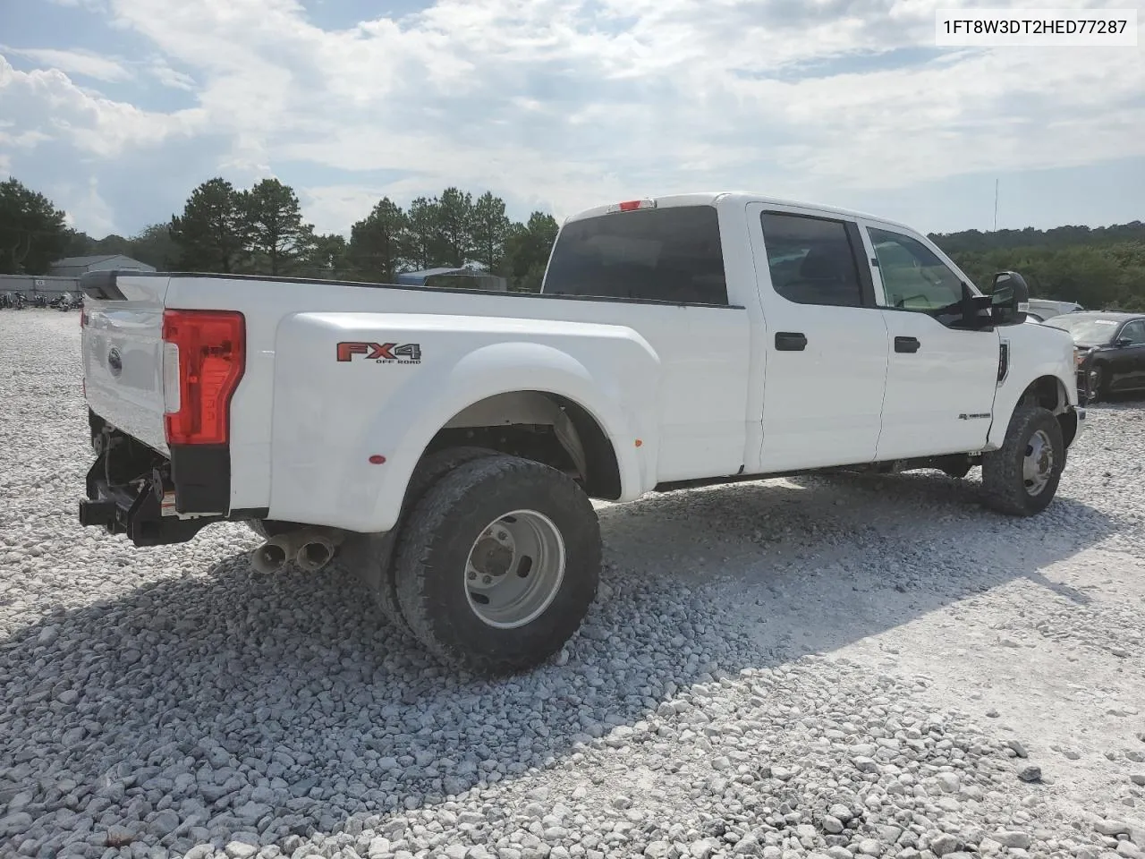 1FT8W3DT2HED77287 2017 Ford F350 Super Duty