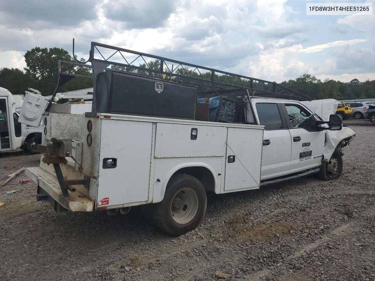 2017 Ford F350 Super Duty VIN: 1FD8W3HT4HEE51265 Lot: 69394634