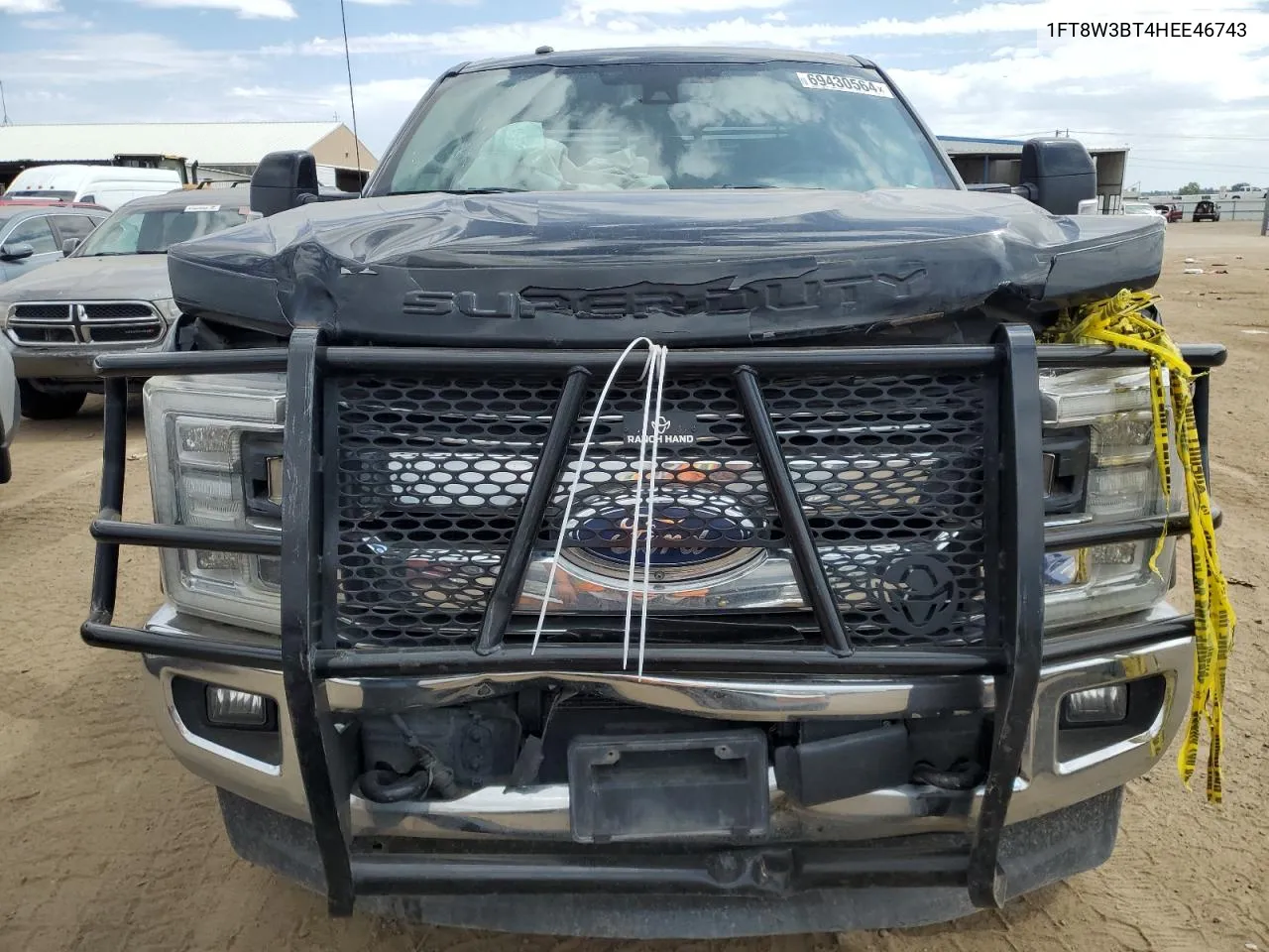 1FT8W3BT4HEE46743 2017 Ford F350 Super Duty