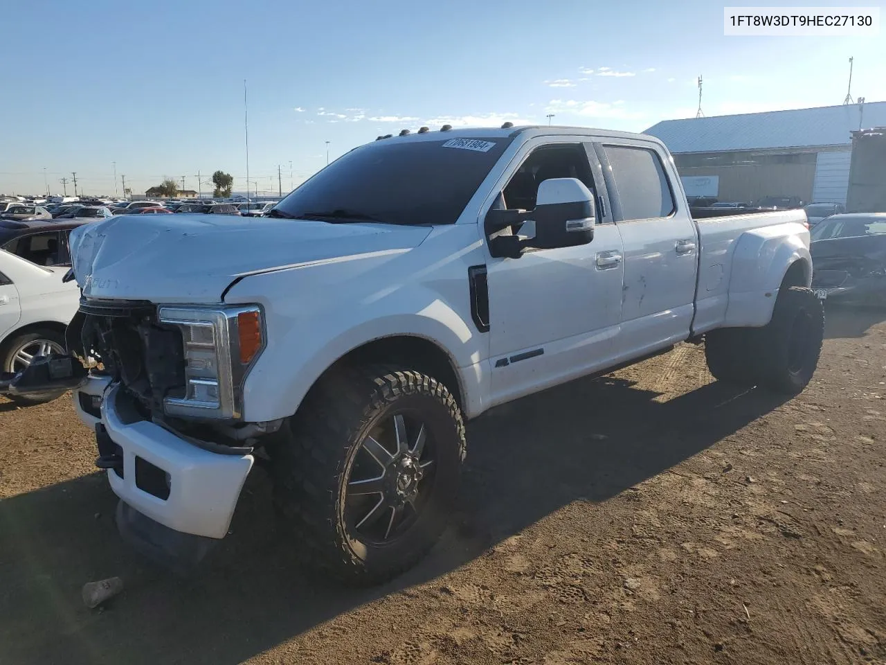 2017 Ford F350 Super Duty VIN: 1FT8W3DT9HEC27130 Lot: 70681984